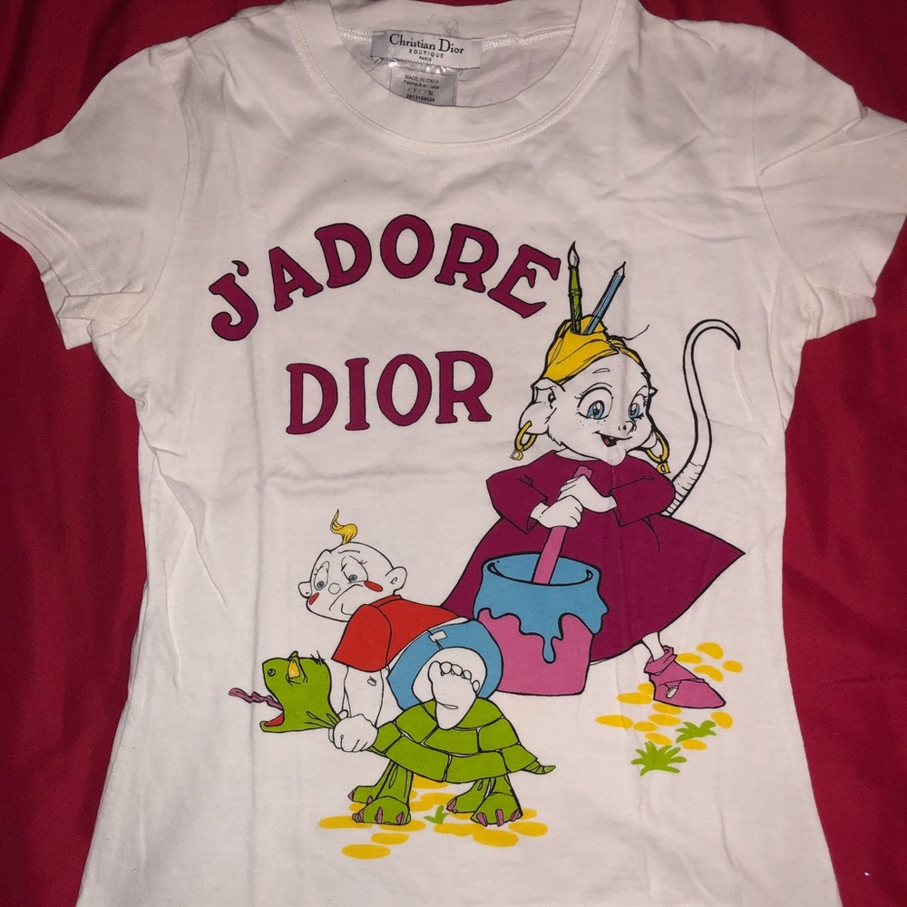 Christian Dior x Dr Seuss t shirt